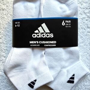 Adidas Mens Low cut 6 pair socks